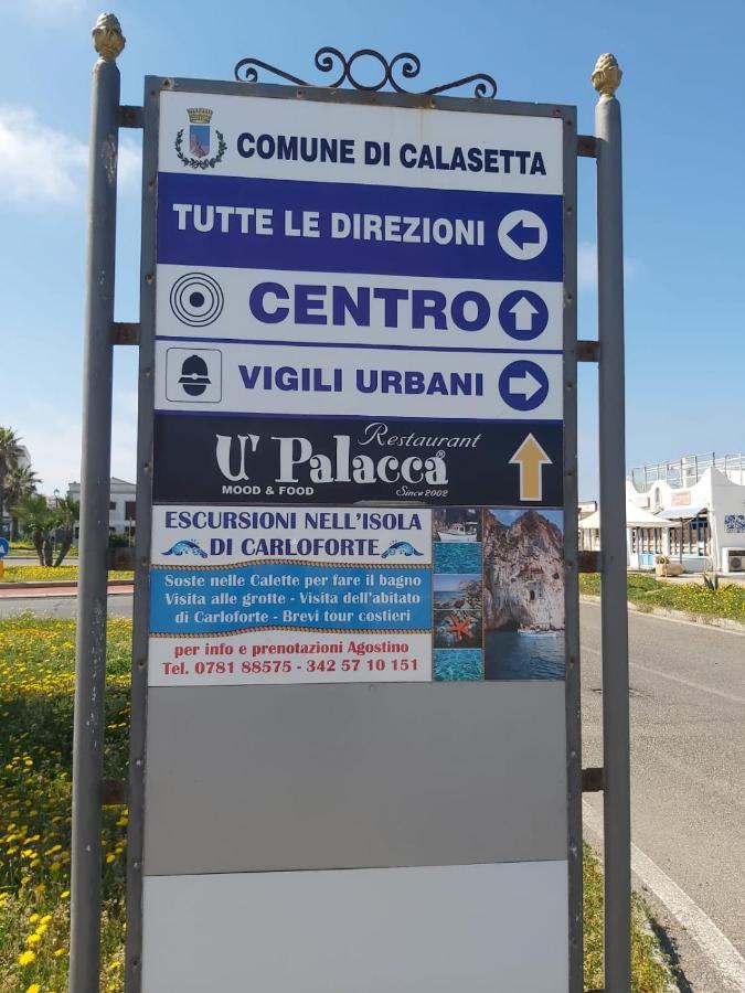 Appartamento Vista Mare Calasetta Dış mekan fotoğraf